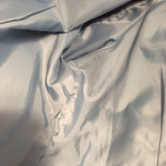 Ladies Blue Suede Leather Jacket   Size XL - Picture 10 of 16